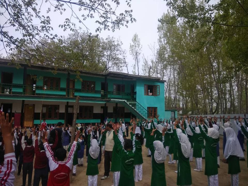 Students at IEI S.K Pora